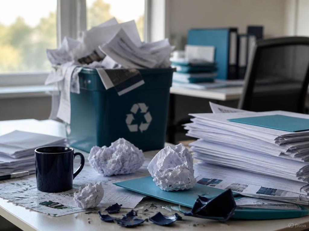 Retrabalho e desperdício